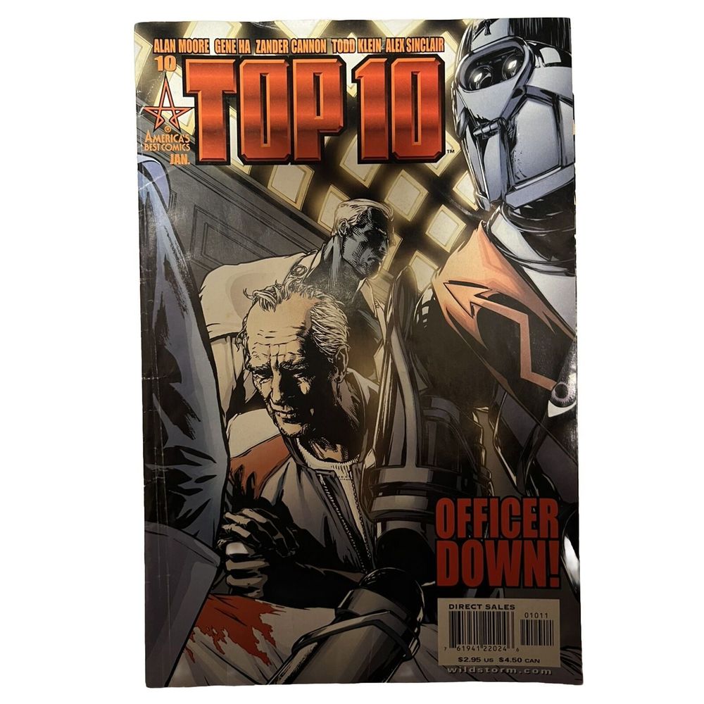 TOP 10 #10 AMERICA'S BEST COMICS 2000 ALAN MOORE